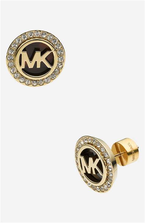 michael kors earrings price|michael kors stud earrings silver.